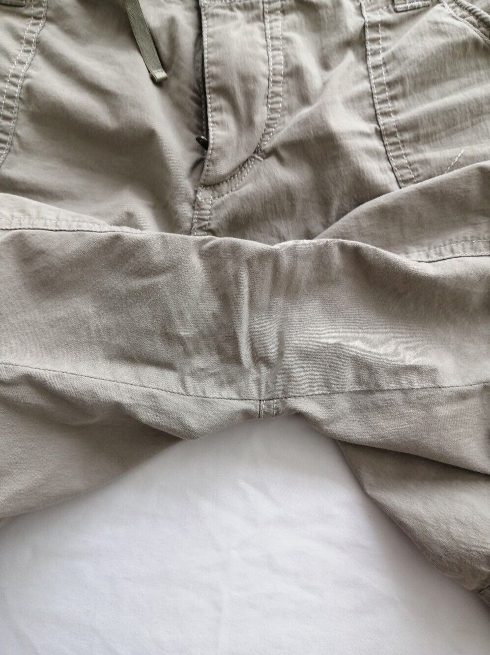 Kuhl Tan Beige Hiking Shorts Plus Size 14 Gorpcore Trail Outdoor - Picture 8 of 15